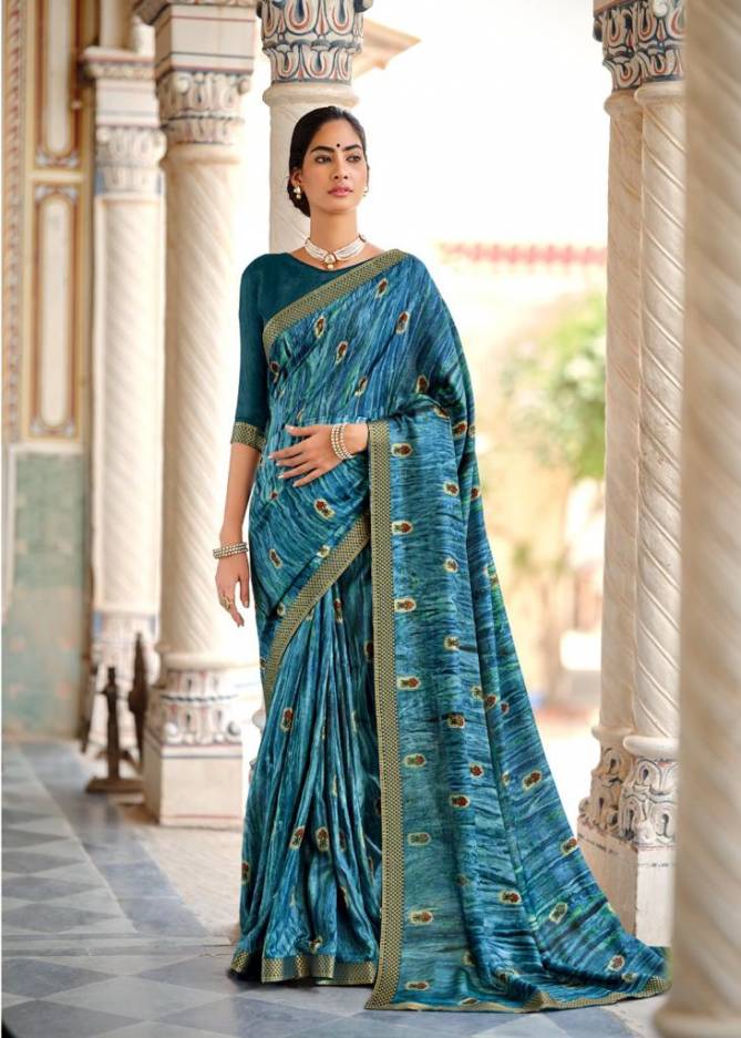 Kashvi Vritika Fancy Party Wear Dola Silk Designer Saree Collection